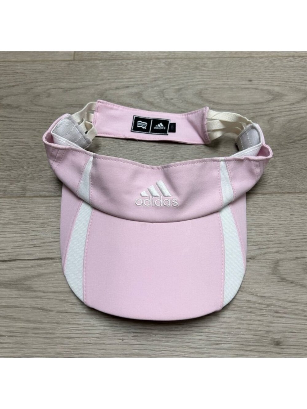 Adidas Vintage Y2K Women's Climacool Pink & White Golf Visor